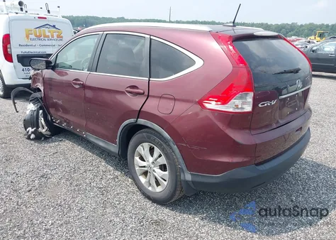 2013 Honda Cr-V Ex-L from USA, damaged, VIN 5J6RM4H75DL031845